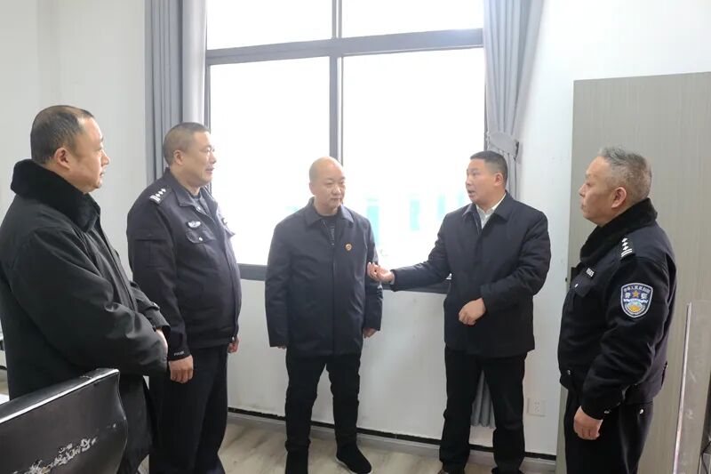 节前安全检查 筑牢监所安全防线